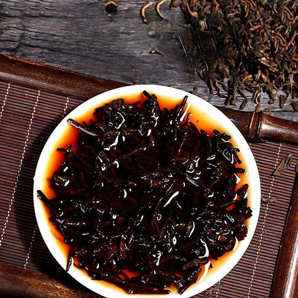 CIFbuy Pu'er Tea Ripe Tea Round Canned 50g Loose Tea Leaves The Older The More Fragrant