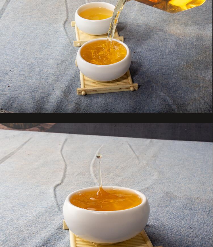 CIFbuy Pu-erh Tea Cake Raw Sheng Cha Yunnan 100-Year-Old Tree Golden Leaf 357g
