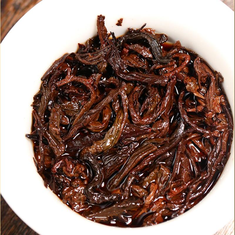 CIFbuy 357g Puerh Ripe Tea Cake 5Years Yunnan Pu-erh Cooked Tea Organic Pu'er Black Tea