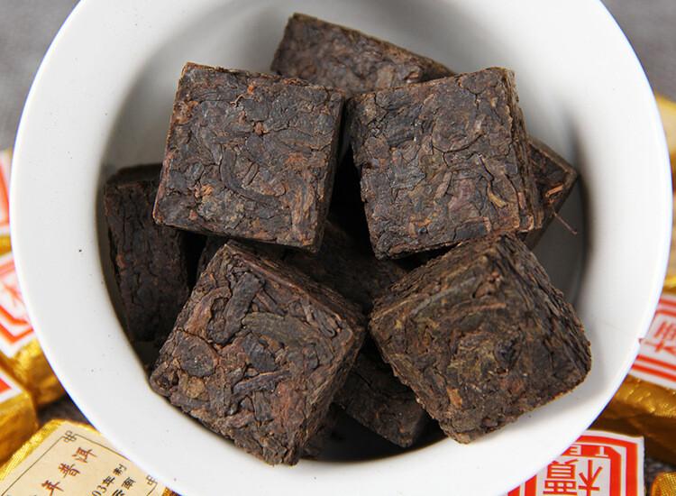 CIFbuy Yunnan 'Jia' Word Mini Tea Brick Shu Pu Er Pu-erh Ripe Tea Aged Puerh Brick 250g