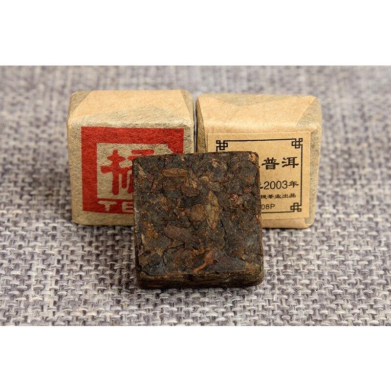 CIFbuy 500g Yunnan Pu'er Tea Leaves Mini Tuocha Original Small Square Brick Tea