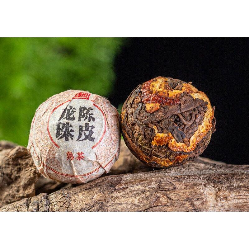 CIFbuy Yunnan Pu'er Tea Tangerine Peel Dragon Beads Xiao Tuo Old Ripe Tea Bulk 500g