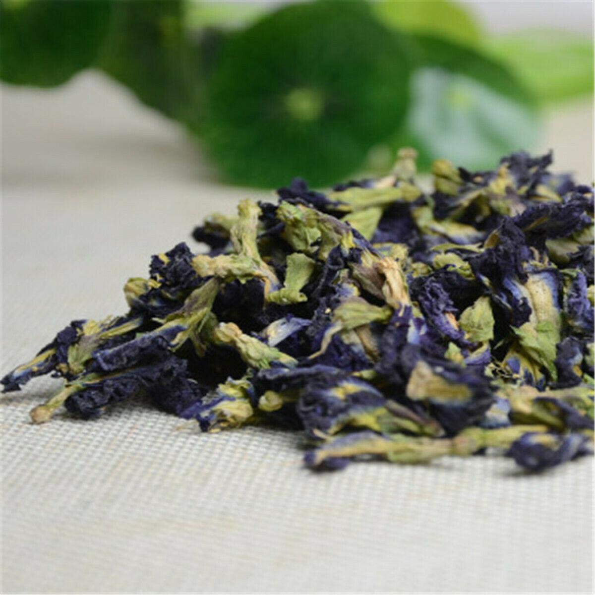 CIFbuy 100g Flower Tea Blue Butterfly Pea Tea Top Class Clitoria Chinese Ternatea Tea
