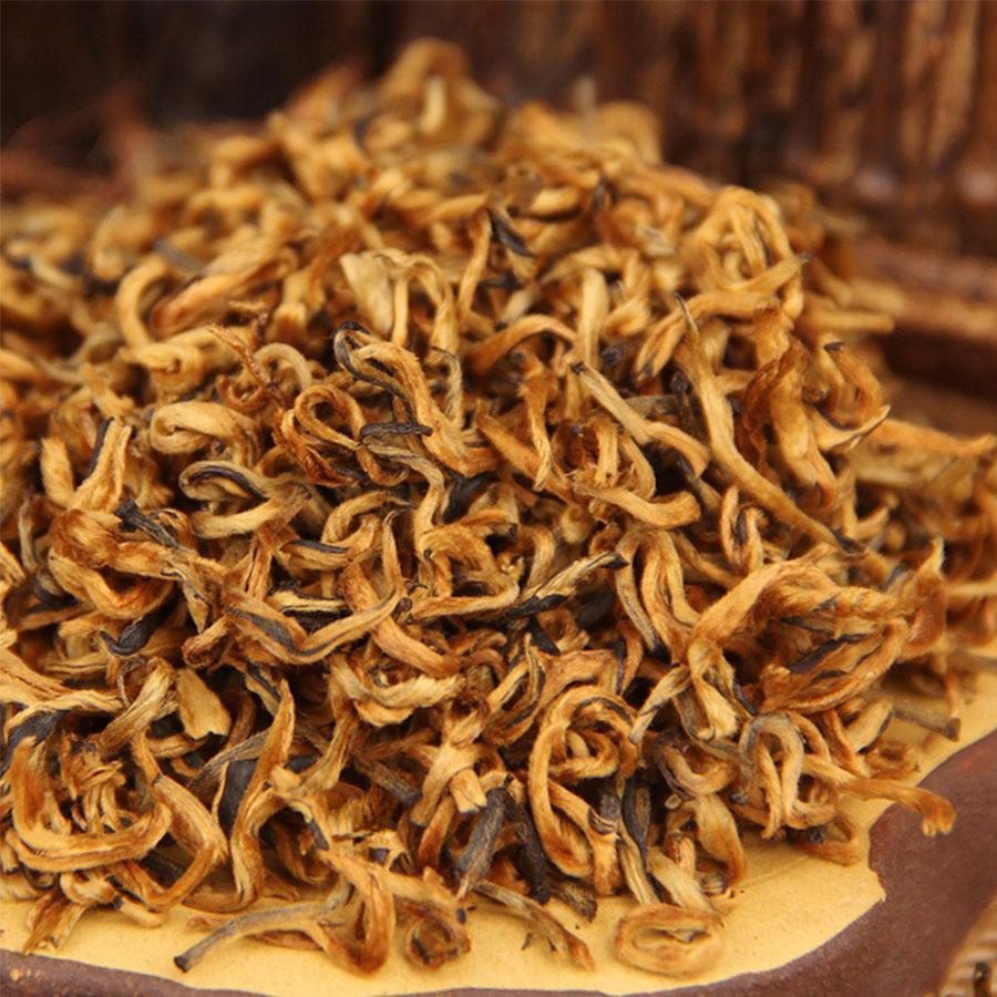 CIFbuy Yunnan Dian Hong Premium Honey and Golden Bud Black Chinese Tea 2023 100g