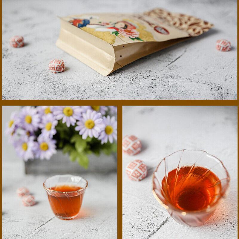 CIFbuy XIAGUAN Tuocha Wei Tuo Pu-erh Tea Mini Tuo Cha Cha Ripe Puer Tea Pu'er Shu 200g
