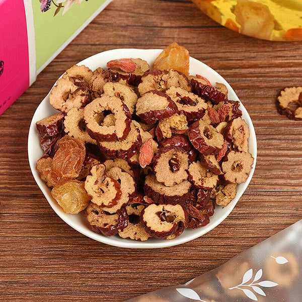 CIFbuy 120g/240G Mixed Red Date Longan Fruit Tea Guiyuan Gouqi Hongzao Chinese Herbal Tea