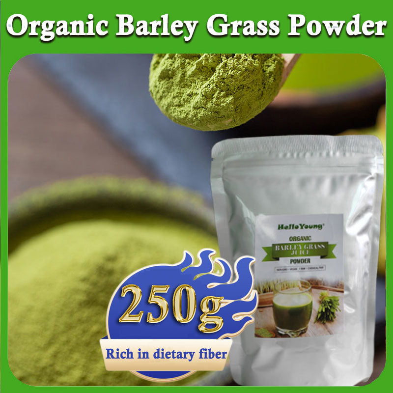 Barley Grass Powder original Easy to drink Pure Organic Barley Juice Detox Powder Healthy Weight Lose