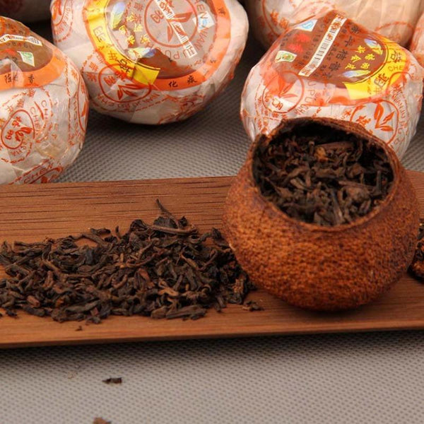 CIFbuy Pu-erh Tea Ripe Tea Citrus Pu-erh Tea Aged Orange Pu Tea Orange Pu Date Aroma