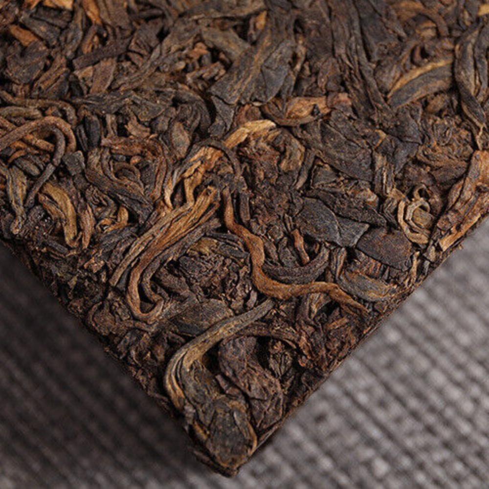 CIFbuy 250g Yunnan Pu'er Tea Menghai Mature Tea Yugong Golden Brick Aroma Mature Tea