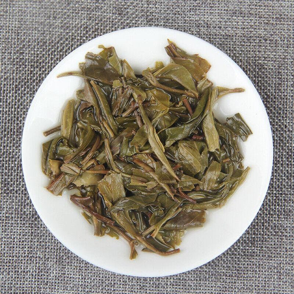 CIFbuy 150g Golden BarIceland Gold Brick Puerh Raw Brick Tea Mengku Gold Leaf Flower