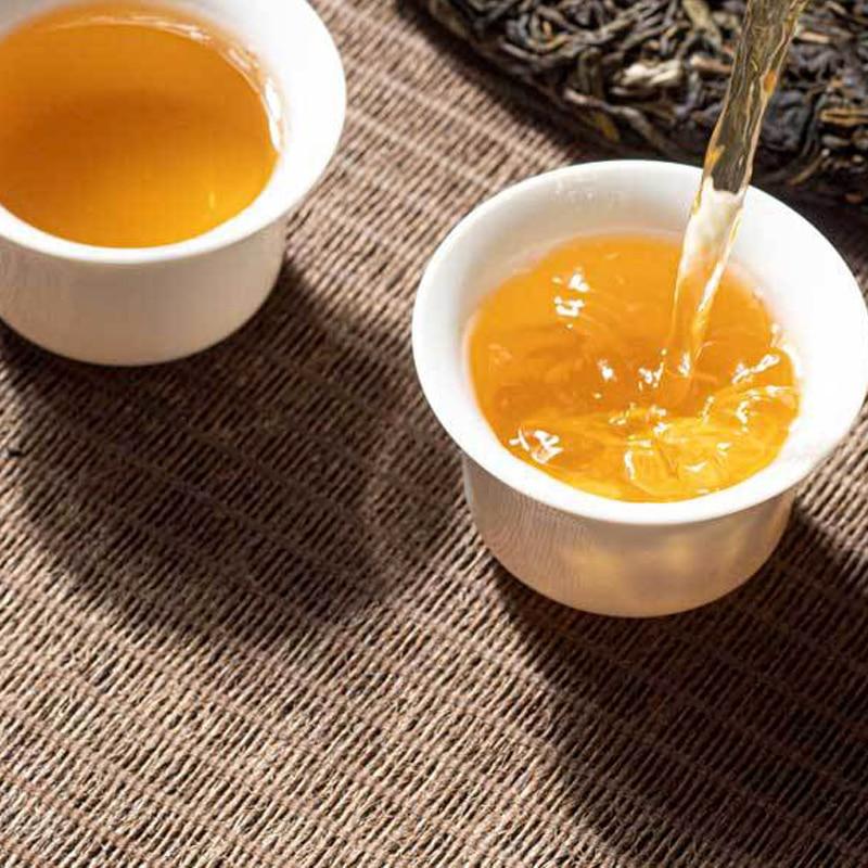 CIFbuy 2019 Banzhang Wang Raw Puer Menghai Yunnan Bangzhang Sheng Puer Tea Cake, 357g