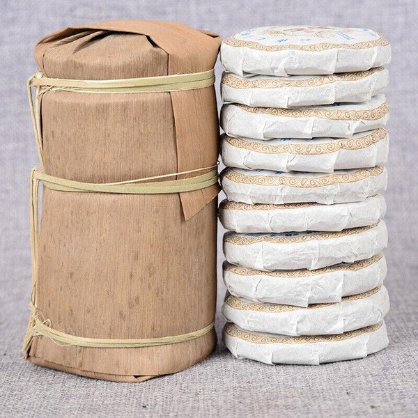 CIFbuy Yunnan Pu'er Tea Leaves Yiwu Tea Cake Raw Pu'er Tea Cake 50g