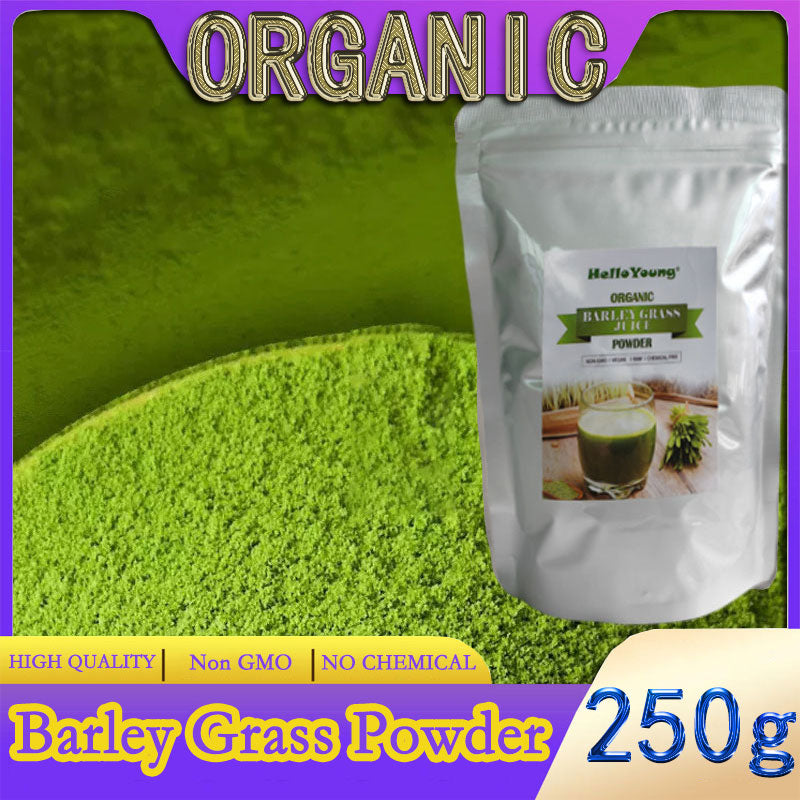 Organic Barley Grass Powder original 250g barley grass official store Low Carb Diabetic Friendly e for weight loss body detoxification Main image