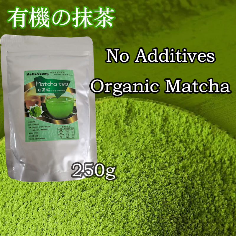 Matcha Latte - Green Tea Powder with Shelf Stable Probiotics and Fiber, Sugar Free Keto Diet Friendly, Vegan, Detox and Destress, Antioxidants, Authentic matcha green tea powder Main image