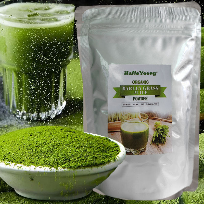 HelloYoung Organic Barley Grass Powder - 250g Main image