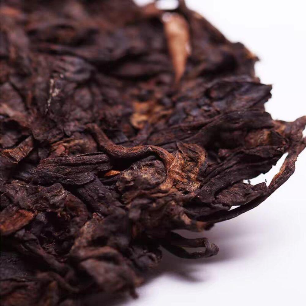 CIFbuy 357g Laobanzhang Aged Ancient Tree Ripe Seven Sons Yunnan Pu'er Tea Cake