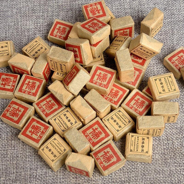 CIFbuy 500g Yunnan Pu'er Tea Leaves Mini Tuocha Original Small Square Brick Tea