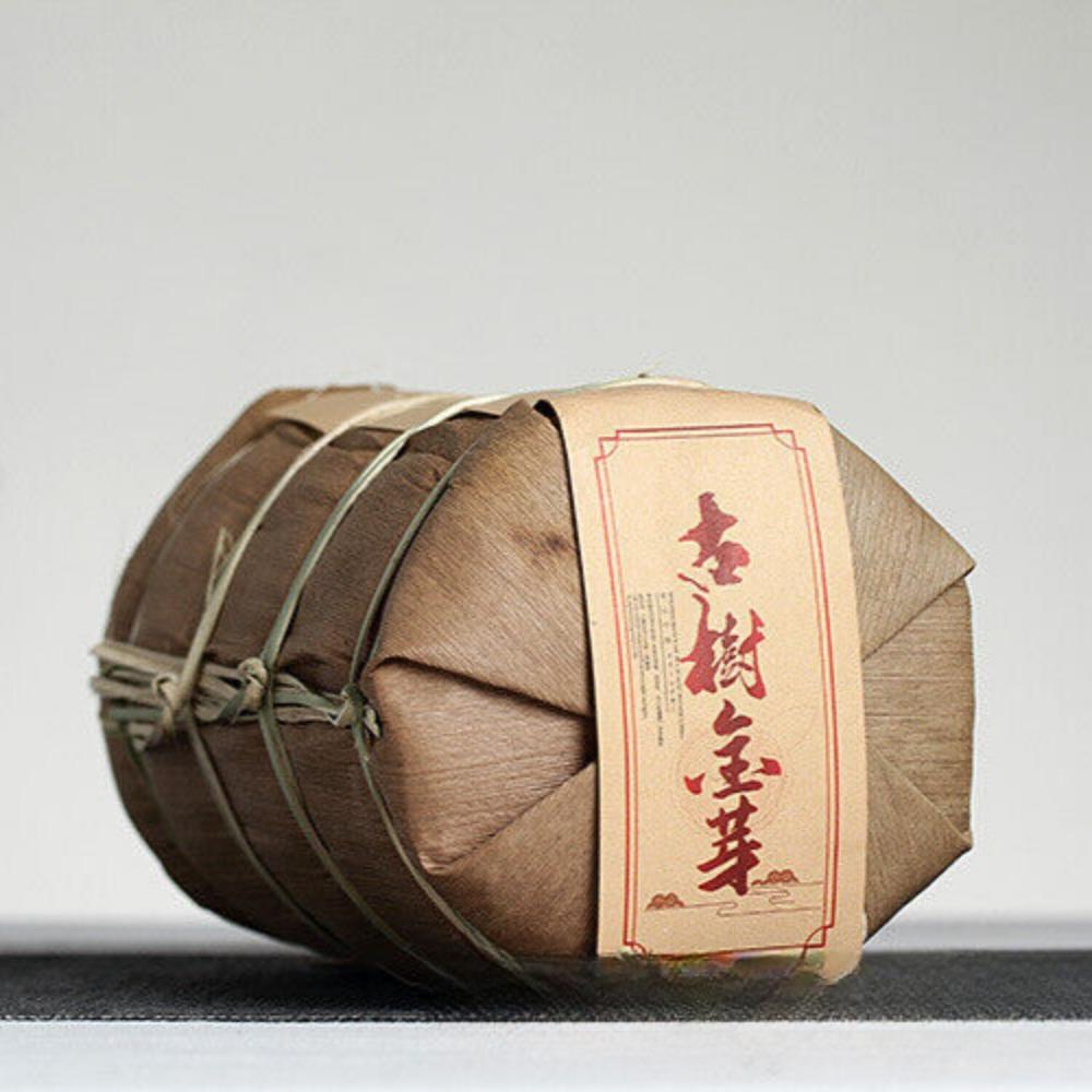 CIFbuy 100g Yunnan Pu'er Tea Ancient Tree Golden Bud Small Cake Pu'er Tea Ripe Tea