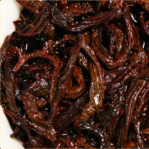 CIFbuy 357g Puerh Ripe Tea Cake 5Years Yunnan Pu-erh Cooked Tea Organic Pu'er Black Tea