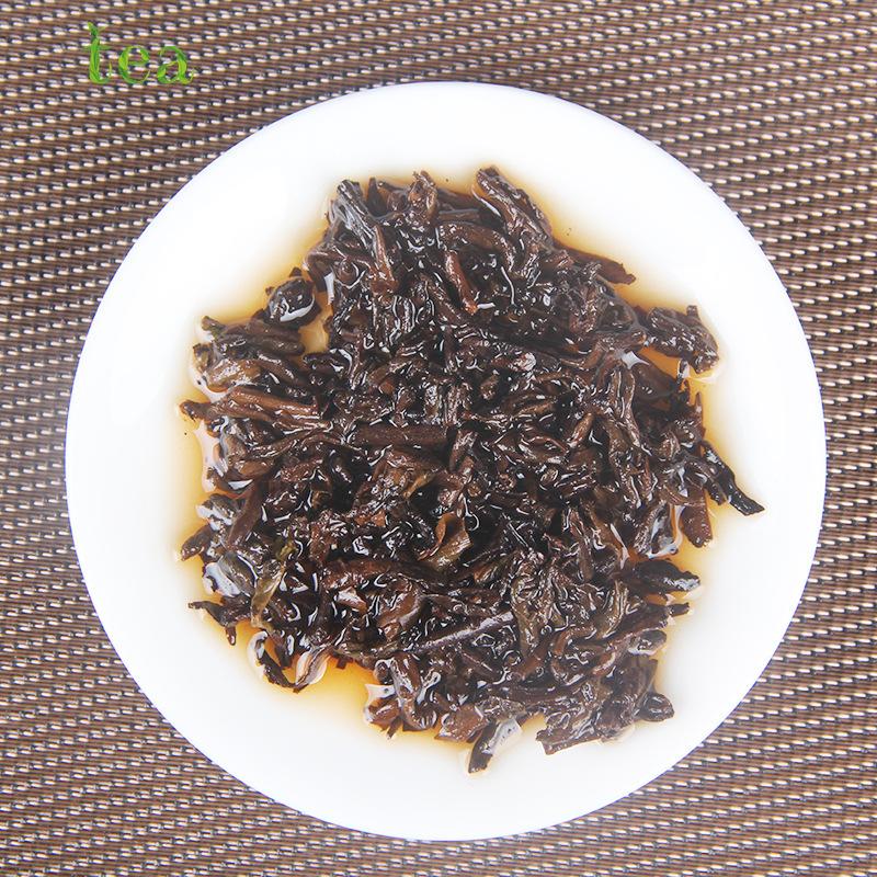 CIFbuy Yunnan Pu'er Ripe Tea Xishuangbanna Tea Zone 2021 Spring Tea 357g Yugong Golden Cake Pu'er Ripe Tea