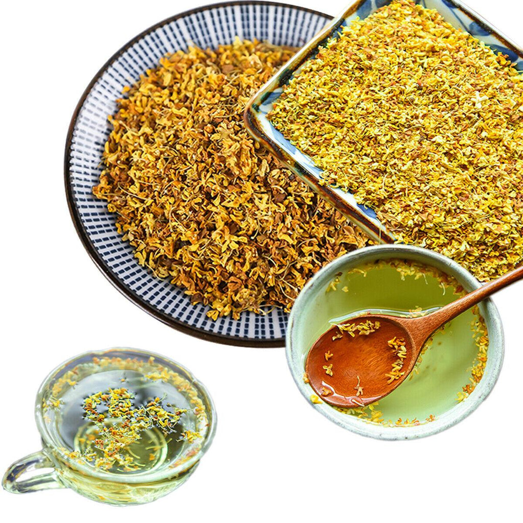 CIFbuy Premium Sweet-scented Osmanthus Flower Dried Fragrans Tea Fragrans Edible China