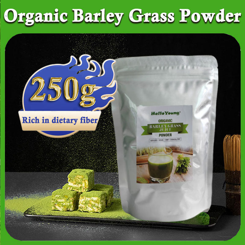 Barley Grass Powder original Easy to drink Pure Organic Barley Juice Rich in Immune Vitamin, Fibers, Minerals, Antioxidants and Protein Main image