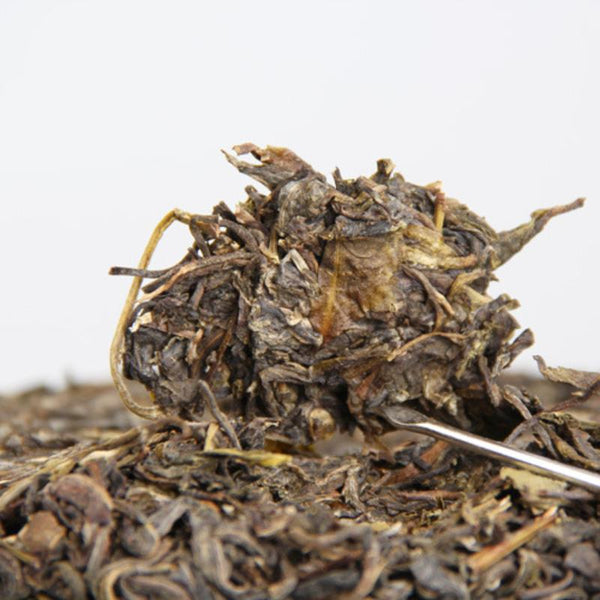CIFbuy 2017 Qiaomu Ancient Shen Puer Arbor Old Tree Shen Puerh Tea 357g