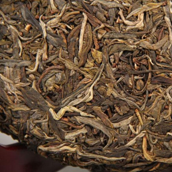 CIFbuy 357g Yiwu Raw Puerh Tea Cake Yunnan Ancient Tree Puerh Shengcha Pu-erh Green Tea
