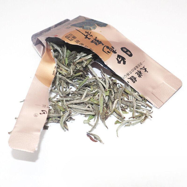 CIFbuy 150g White hairs silver needle Fuding white tea loose tea Panxi bubble bag tea