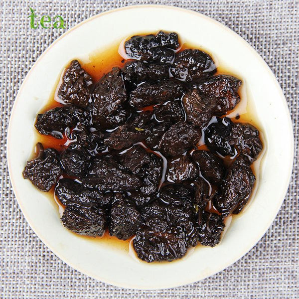 CIFbuy Classic Puer Tea, Sticky Aroma Tea Heads, Ripe Tea, Loose Leaf Tea, Aged Chenxiang Tea Heads, 500g Puer Tea with Sticky Aroma