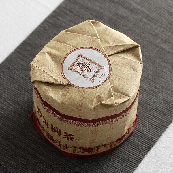 CIFbuy 100g Yunnan Puerh Tea Tea Curved Bow Small Cake Yiwu Chen Xiang Ripe Cake