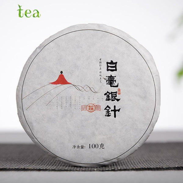 CIFbuy Yunnan 2023 Baihao Silver Needle White Tea Cake 100g