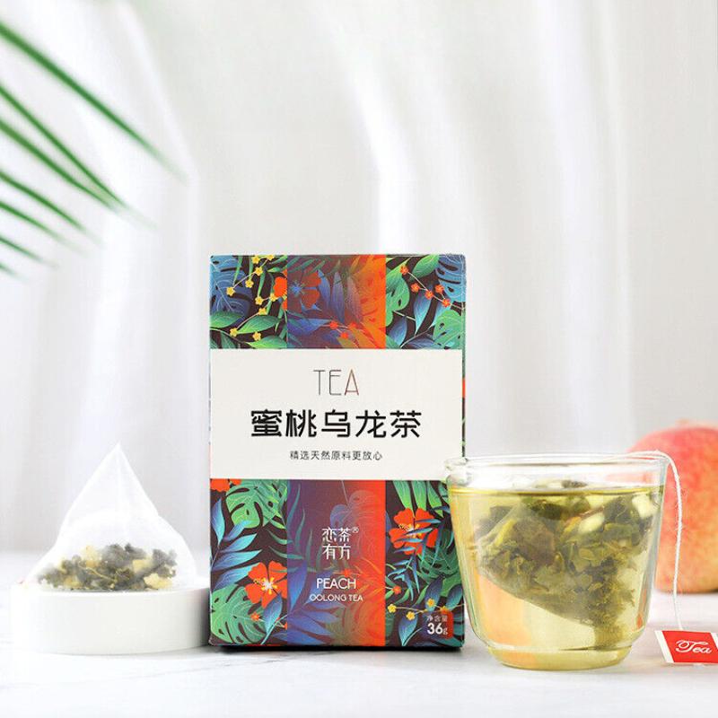 CIFbuy Honey Peach Oolong Tea Fruit Flower Cold Soaked Tea Bag White Peach Oolong Tea