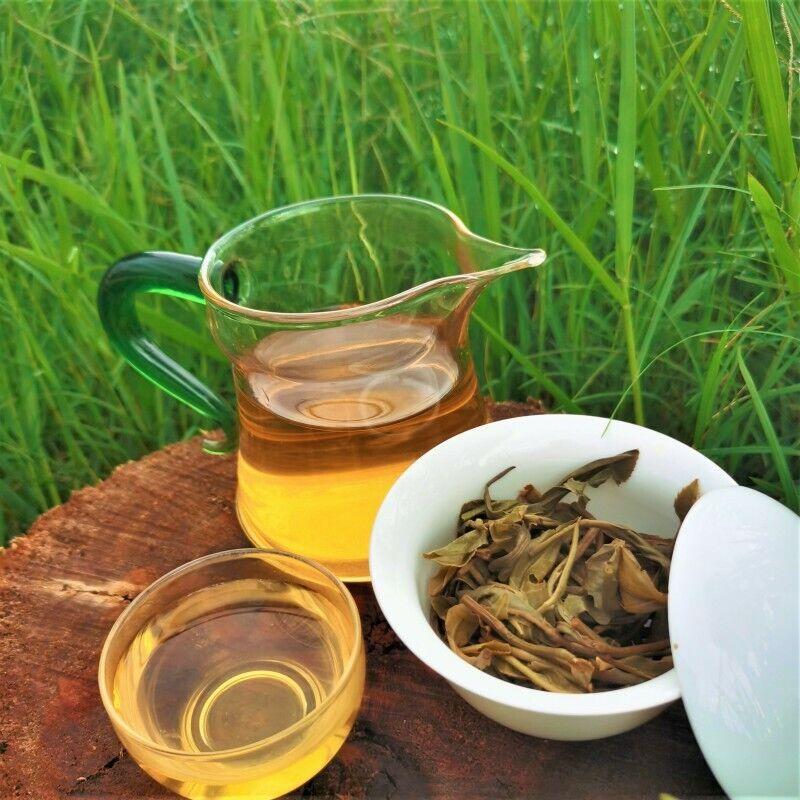 CIFbuy 357g Pu-Erh Spring Tea Cake Zhonghong Yin Bow Ancient Tree Tea Yiwuwanggong