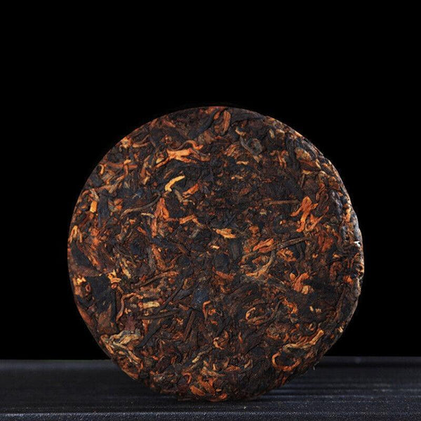 CIFbuy 100g Banzhang Golden Bud Puerh Ripe Tea Cake Aged Ripe Yunnan Puerh Tea Leaves