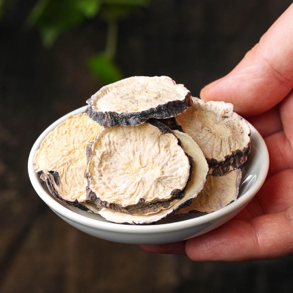 CIFbuy English Title: Bulk Black Maca Slices 250g Dried Maca Root Canned Herbal Tea