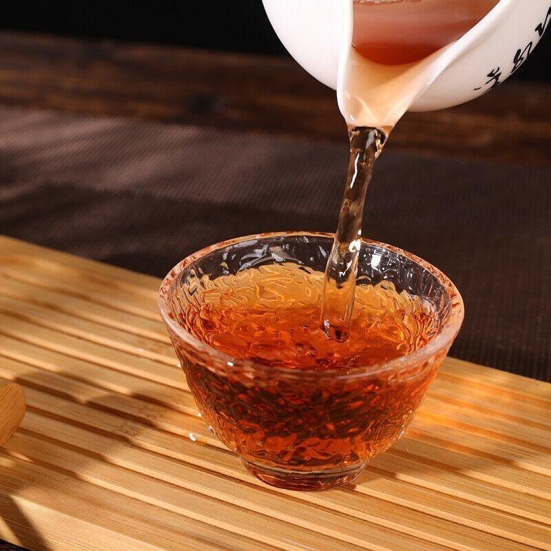 CIFbuy 208g Anhua Black Tea Authentic Hunan Tea Hand-built Aged Tian Fu Brick Tea