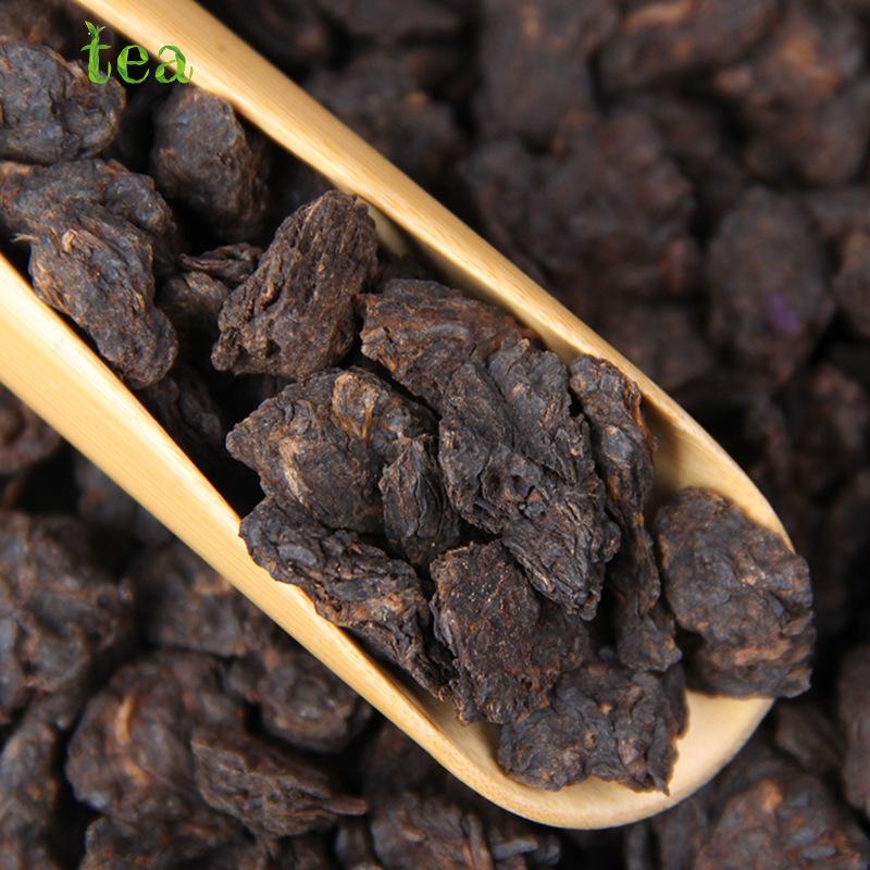 CIFbuy Classic Puer Tea, Sticky Aroma Tea Heads, Ripe Tea, Loose Leaf Tea, Aged Chenxiang Tea Heads, 500g Puer Tea with Sticky Aroma