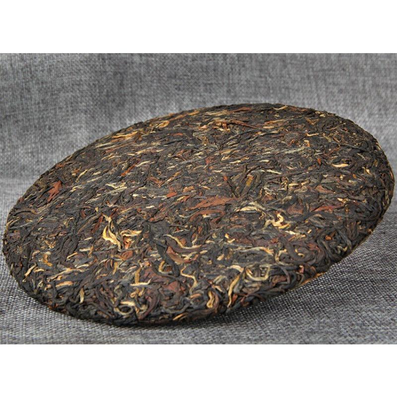 CIFbuy Yunnan Sun Dried Old Tree Black Tea Dianhong Feng Qing Dian Hong Tea Cake 357g