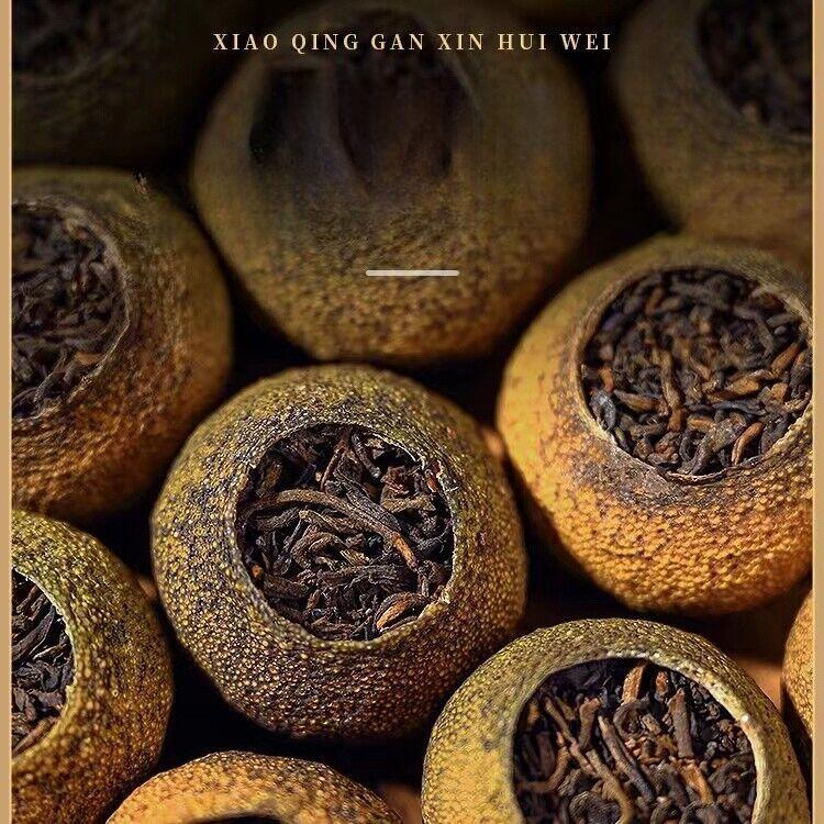 CIFbuy EFUTON Brand Chenpi Orange Pu'er Yunnan Pu-erh Tea Stuffed Tangerine Ripe 230g