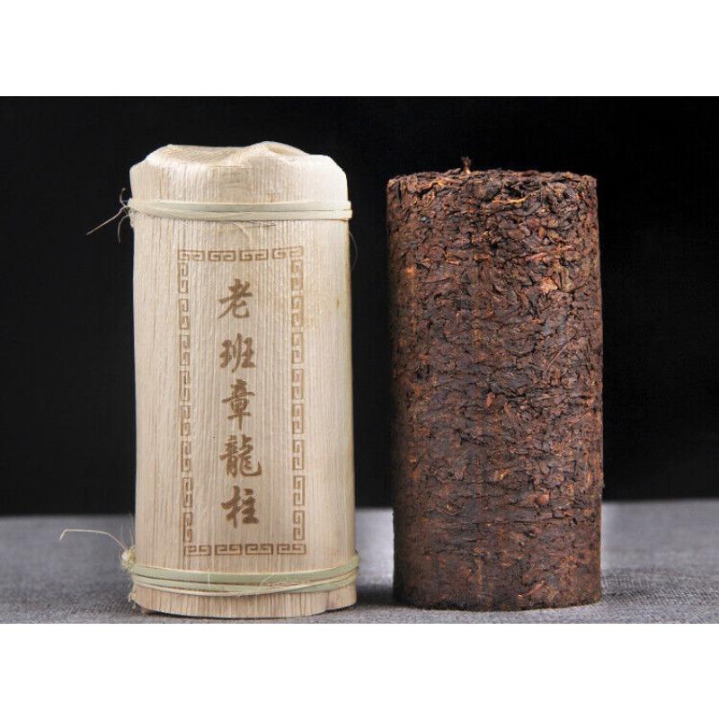 CIFbuy 500g Aged Old Banzhang Ancient Tree Tea Leaves Yunnan Pu'er Ripe Tea Column