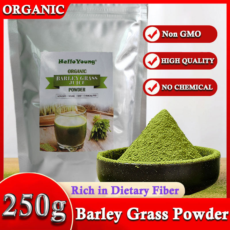 Organic Barley Grass Powder original 250g moistening intestines, Non-GMO Gluten-Free Soy-Free Vegan & Paleo – Daily Greens Booster