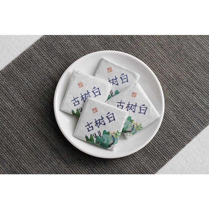 CIFbuy 500g Yunnan tea old tree white tea 8g small square brick (Chong) white tea