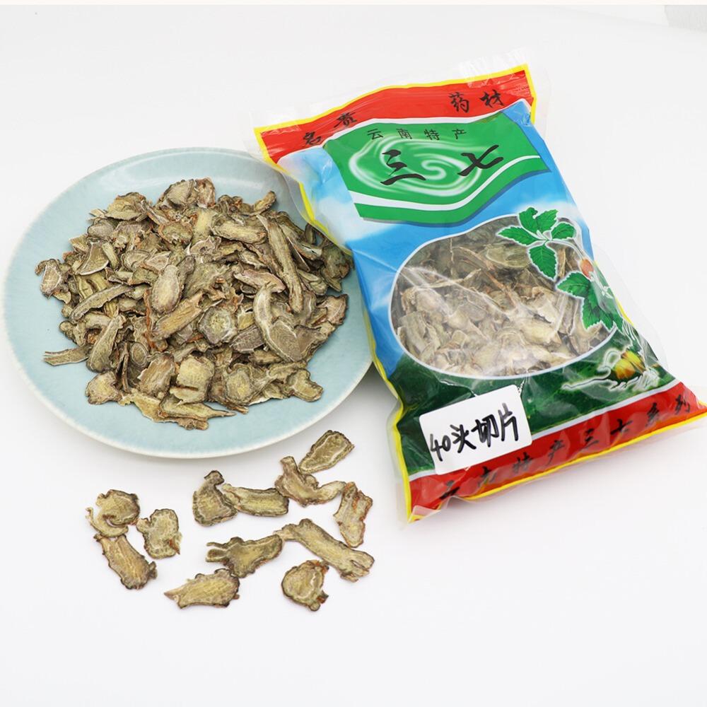CIFbuy Yunnan Sanqi Notoginseng Slices Herbal Tea Dried Panax Root
