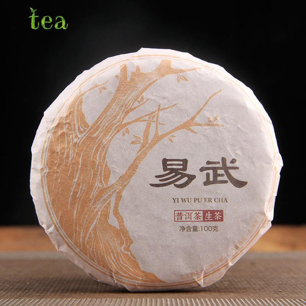 CIFbuy Yunnan Raw Pu'er Tea Cake 100g Sun Dried Old Tree Green Pressed Shu Cha
云南生普洱饼茶100克 晒青古树绿茶压制熟茶