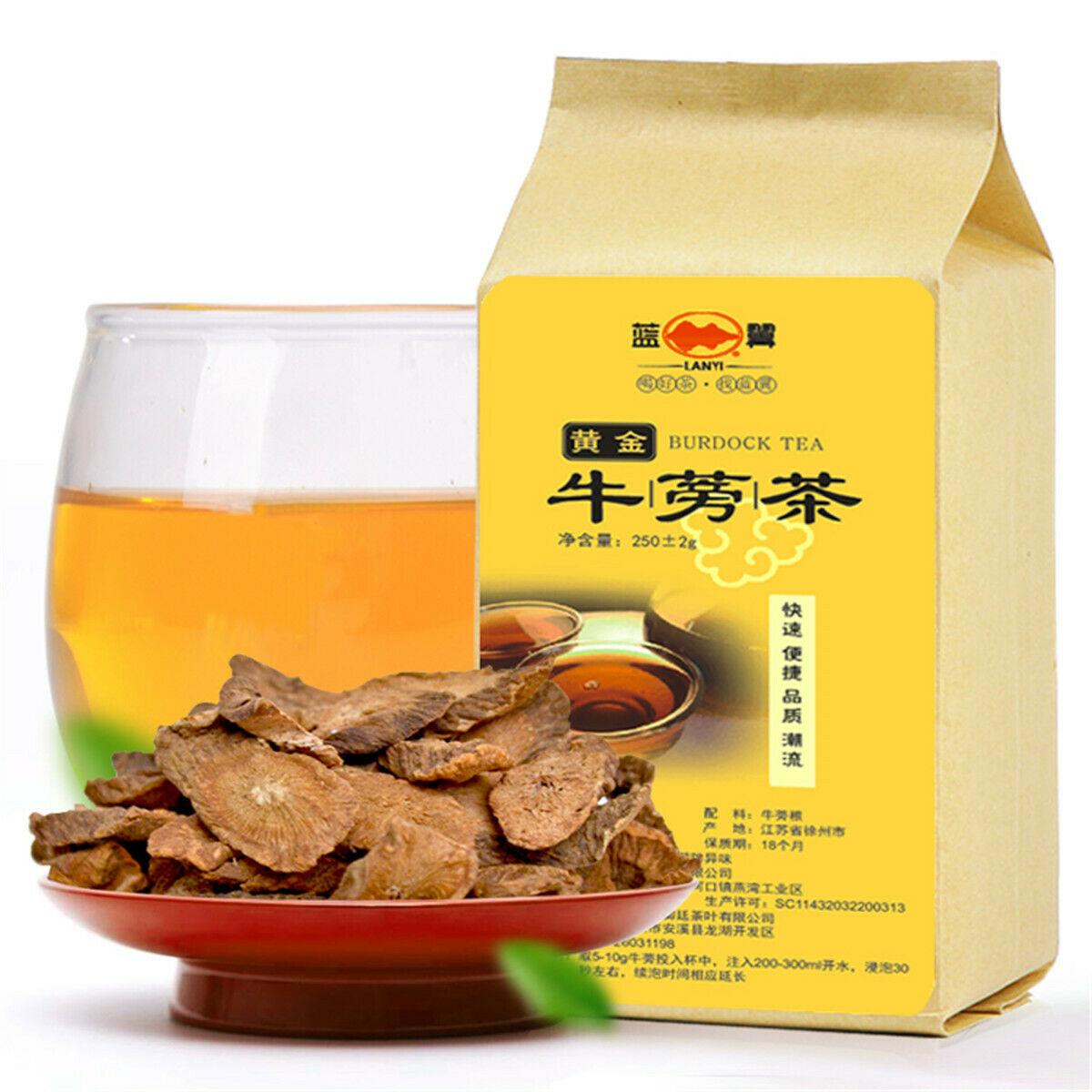 CIFbuy 250g Dried Burdock Tea Premium Organic Herbal Tea Healthy Drink New Slimming Tea
