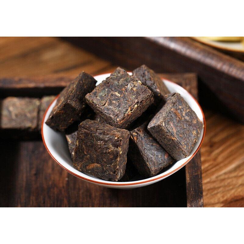 CIFbuy 500g Yunnan Glutinous Rice Fragrant Tuo Tea Menghai Square Brick Old Pu'er Tea