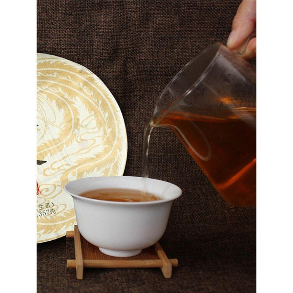 CIFbuy Yunnan Pu'er Tea Ancient Tree Raw Tea 357g Iceland Pu'er Tea Raw Tea Cake