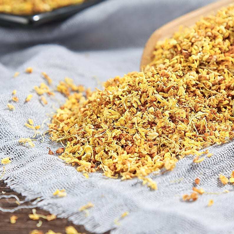 CIFbuy 50g Golden Osmanthus Fragrans Flower Tea Sweet Olive Herbal Tea