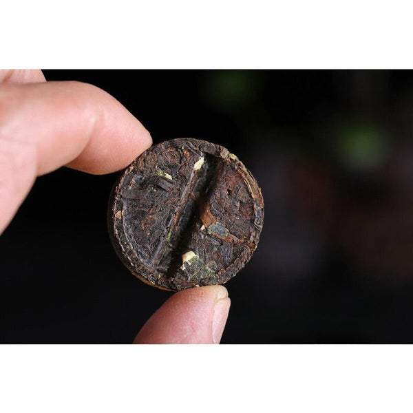 CIFbuy Yunnan Puer Small Tuocha Ripe Tea Original Mini Tuocha Small Round Tea Cake 500g
